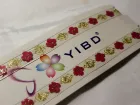 Бретелі прозорі силіконові з малюнком "Квіточка".