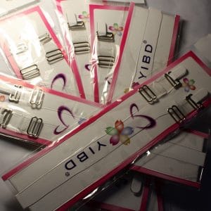 Бретели прозорі силіконові широкі 15 мм.