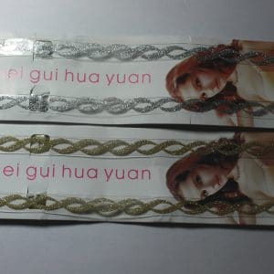 Бретели силіконові з малюнком "Ланцюжок"