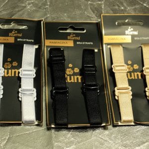 Бретелі звичайні тканинні 12 мм.